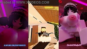 Hey Liz, getting fucked in a fan's house? How's that vertical action feel with your cute big tits and ass bent over in doggystyle?