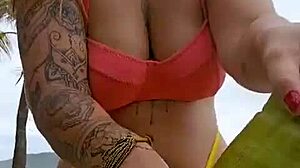 Finding Any Excuse To Flash My Pussy At The Beach