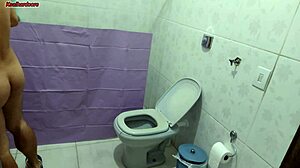 Stepmom Hangs Curtain In Bathroom Just To Watch Stepson Shower