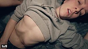 She nearly got pregnant because her stepsis tight pussy felt incredibly irresistible during sex.