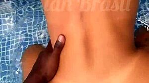 Fodi A Japonesa Gostosa Na Piscina Da Pousada Liberal No Rj! Sexo Em Público! Gozei Dentro!