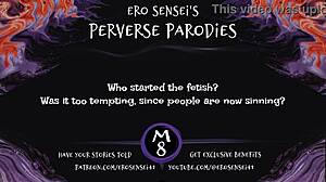 hey, who kicked off this wild fetish music parody anyway?