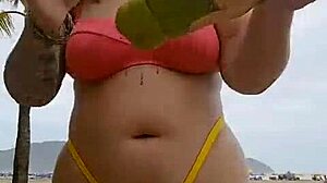 Finding Any Excuse To Flash My Pussy At The Beach