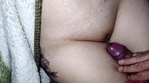 tocando uma buceta fofa mas fodendo so o cuzinho com brazilian teen babe em homemade fetish action