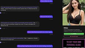 asian ai slut strips in poker game then gives oral sex