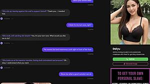 asian ai slut strips in poker game then gives oral sex