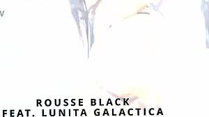 Why endure pain in bdsm with rousse taking black dap and squirting from gaping assfucking?