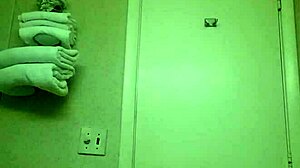 Tranny Strip Tease with Panties and Teasing Moves