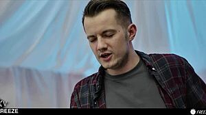 hot teen 18+ magically freezes so bestie can give her the best squirting orgasms trailer!