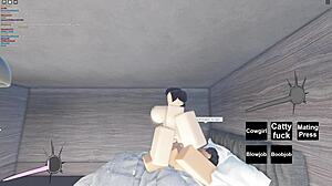 so this slutty roblox girl is getting fucked hard in some wild bold beauty sex action you gotta see