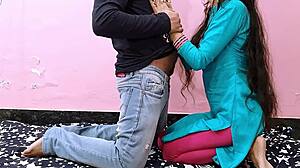 Desi Bhabhi Hairy Pussy Fucked Hard Karvachauth Hindi!