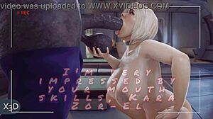 Suggestive Creampie Action As Darkseid Claims Power Girl's Tight Ass And Big Tits