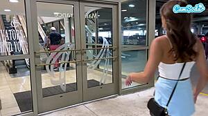 Will Hot Amateur Teen Masturbate In Car Wash Before Getting Fucked By Step-Brother On Webcam?