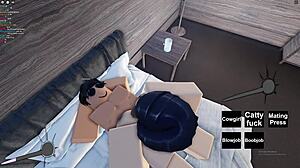 so this slutty roblox girl is getting fucked hard in some wild bold beauty sex action you gotta see