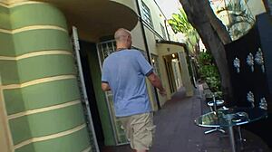 Chase Jordan blonde milf rides big cock cowgirl style before doggystyle pounding and facial cumshot on shaved pussy