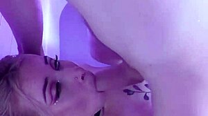 i feel so submissive as roommate spies my big cock and turns into wet sloppy blonde slut with clothes ripped