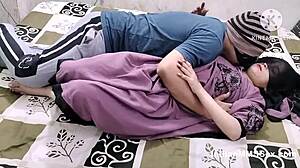 Horny Indian Muslim Wife In Hijab Takes Rough Creampie From Husband In Homemade Action