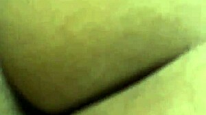 Provocative ebony fat ass takes creampie in black big ass action