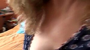 Raw Stepson Masturbates Watching Touching My Big Tits Cumshots