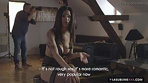 Narrative lasublimexxx brings back priscilla salerno in italian casting documentary episode 02 with big tits milf