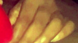 Seductive black crossdresser explores ftm fantasies in homemade transsexual session