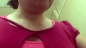 Tranny Strip Tease with Panties and Teasing Moves