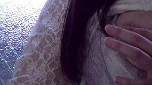 In this story, a Japanese mature amateur woman indulges in solo masturbation with giant breasts F-cup nurse theme.