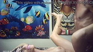 Candice Cumm meets Maxxx Loadz and feels intense Italian pound machine hardcore POV sex