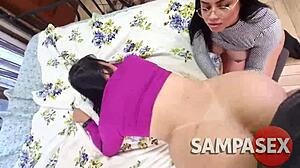 Why Indulge In Luxury Threesome Double Anal Creampie Bliss With Swallow On King Bed?