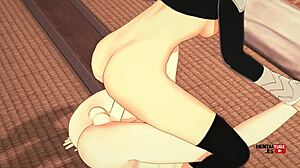 mina ashiro, give me that wild futanari footjob and fuck now