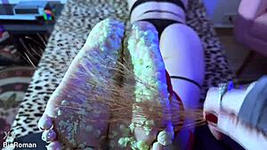 Why Did Tickling Her Bound Barefoot Soles In Femdom Bondage Feel Like Such A Provocative Dream Come True?