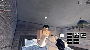 so this slutty roblox girl is getting fucked hard in some wild bold beauty sex action you gotta see