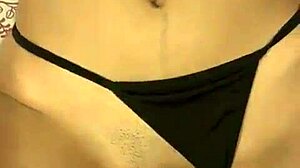 Asian slut cheats on boyfriend after party with blowjob riding and double cum on tits