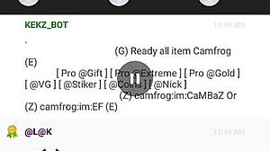 the camfrog show features a girl in part 1 of her performance