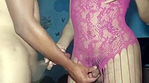 Realfemboy ladyboy in crossdressing action!