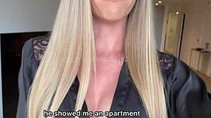 hey that delivery guy just bent me over for a quick rough doggystyle fuck