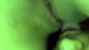 Sucking and enjoying a delicious juicy panochita from sexy amateur wife in close up