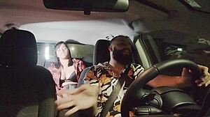 o cowboy grabs nicoly mattos for double penetration in her pussy and ass