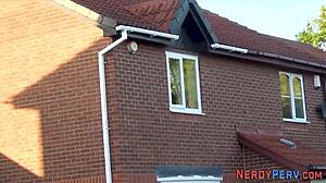 British Newbie Feels Intense Thrill Getting Railed in First Hardcore Facial Scene