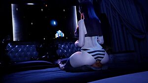 under the witch gothic kuro dominates with intense facesitting in this femdom session full of goth vibes