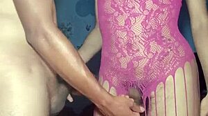 Realfemboy ladyboy in crossdressing action!