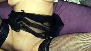 don't you think this wife looks incredible at 40 in her stockings?
