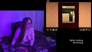 Secrets Can End Remaster Naked Play Through Part 1 with Bbw Big Natural Tits Brunette in Long Hair Fat Action