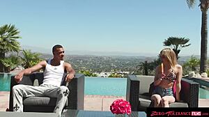 i can't get enough of this hot petite blonde babe riding me missionary style after deepthroat and sloppy blowjob