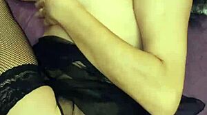 don't you think this wife looks incredible at 40 in her stockings?