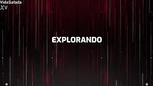 i took our powerful endowed friend to bed who made my wife his little slut and filled her with cum in double vaginal