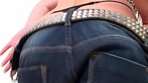 Terri sweet shows off her big tits in fun striptease