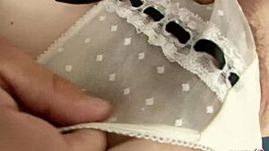 Redhead Lara Brookes takes big dick in bushy pussy during casting