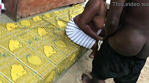 All Neighbors Left for Work So Invited IG Influencer Home for Outdoor Pussy Fucking with Best Friend. Big Black Cock Pounds Big Tits Bbw in Ass Worship Session.