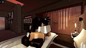 Exploring explicit scenes in Roblox porn game part 11